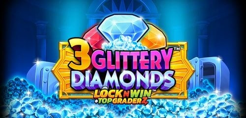 Play 3 Glittery Diamonds at ICE36 Casino