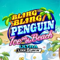 Bling Bling Penguin: Ice On The Beach