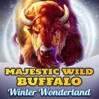 Majestic Wild Buffalo - Winter Wonderland