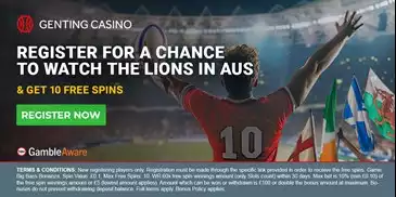 Win a VIP Lions Tour Experience with Genting Casino