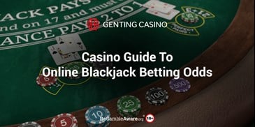 Online Blackjack Betting Odds banner