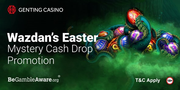 Wazdan's Easter Mystery Cash Drop at Genting Casino has 150,000EUR Up for Grabs!