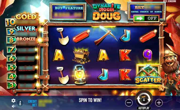 New Slots - Dynamite Diggin Doug