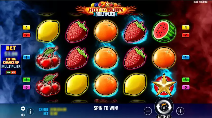 New Slots - Hot to Burn Multiplier