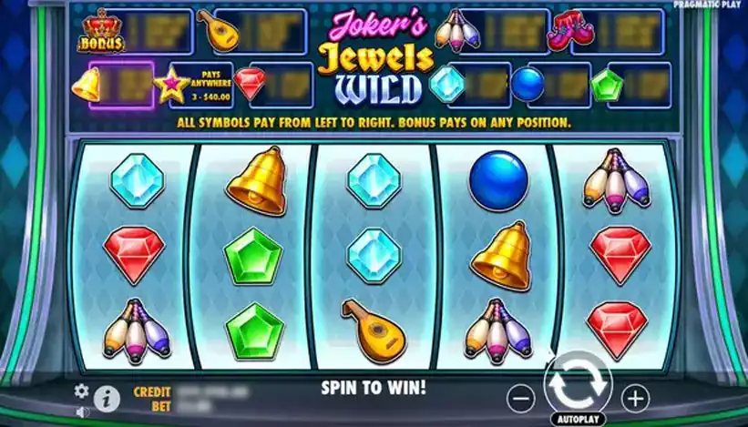 New Slots - Jokers Jewels Wild