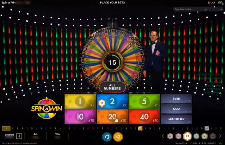 preview of Spin A Win Live game