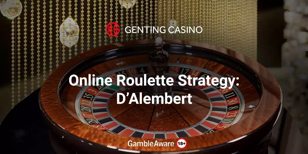 Roulette Strategy D’Alembert