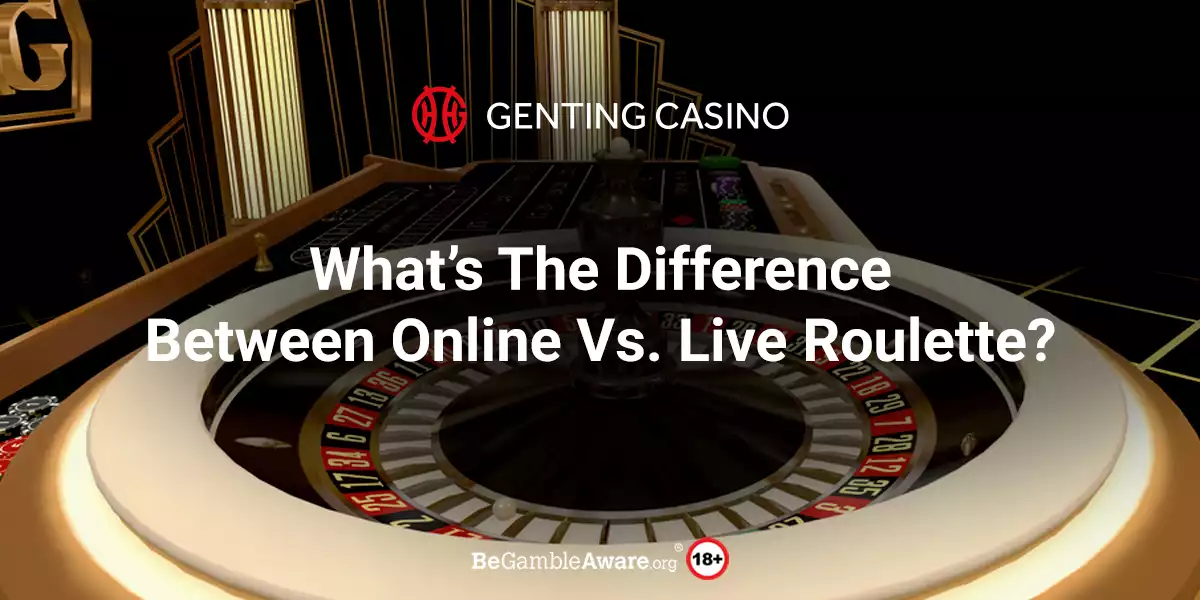 online vs live roulette