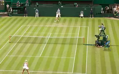 Womens Wimbledon Final at centre court