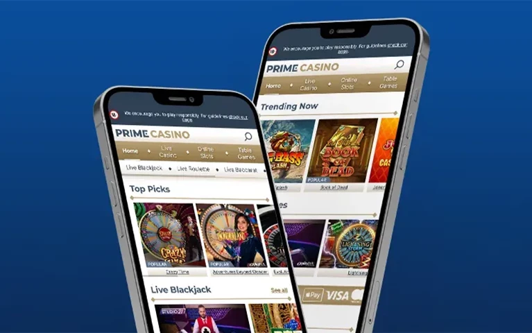 Prime Casino Mobile Image