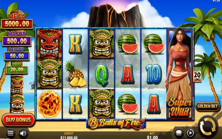 8 Balls of Fire Slot_RTP and Wagering