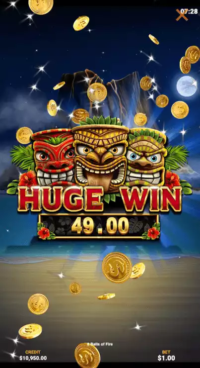 8 Balls of Fire Slot_Win