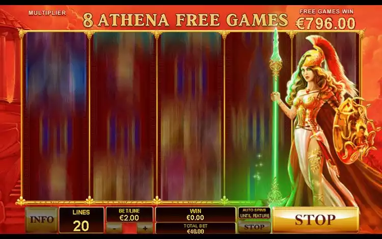 Athena Free Spins