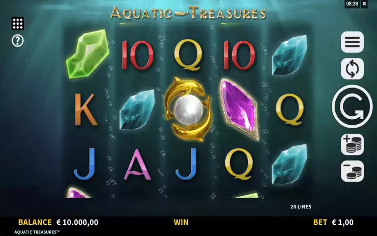 Aquatic Treasures_RTP and Wagering