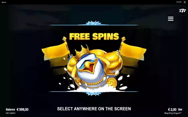 BlingBlingPenguins_Free Spins