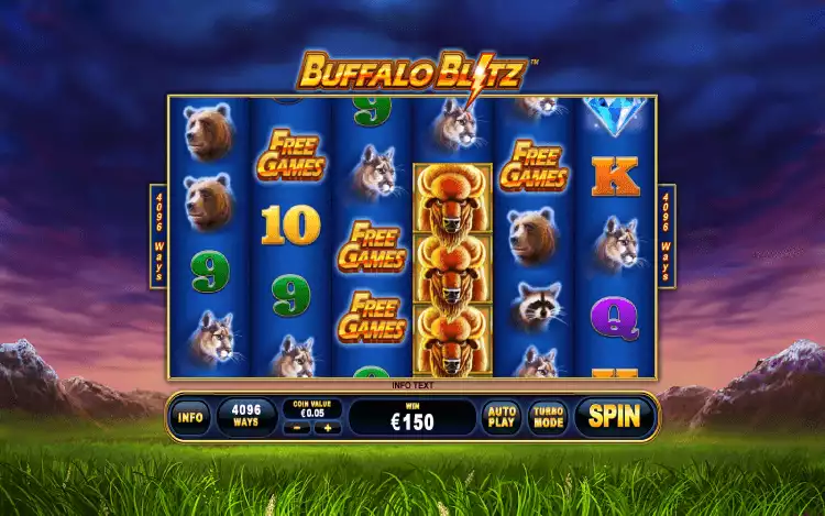 Buffalo Blitz_Free Spins