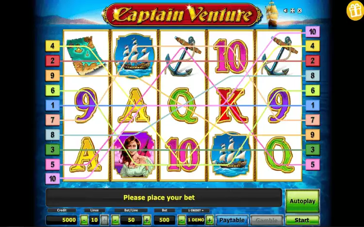 Captain Venture_RTP and Wagering