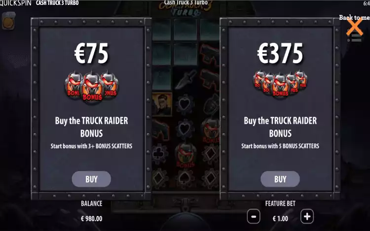 Cash Truck 3 Turbo_Buy Feature