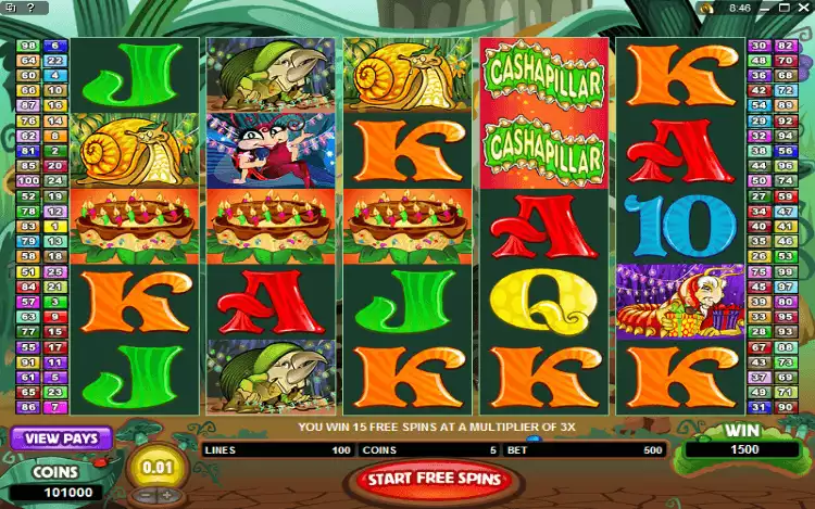 Cashapillar_Free Spins