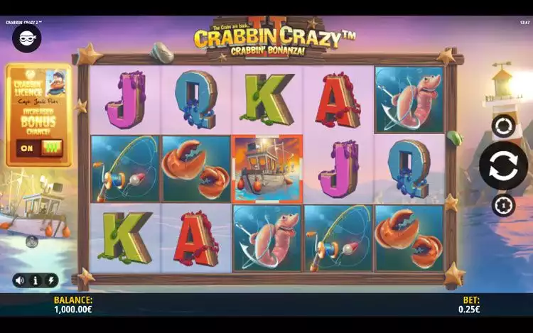 Crabbin' Crazy 2  Crabbin License bonus feature