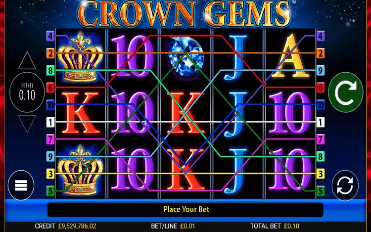 Crown Gems_RTP and Wagering