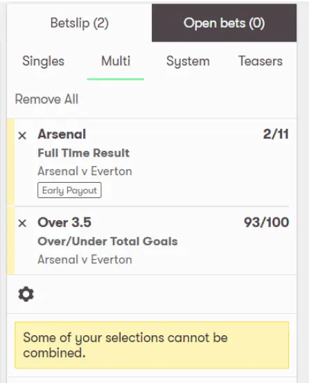 Double Bet Arsenal To Win