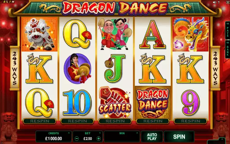 Dragon Dance_RTP and Wagering