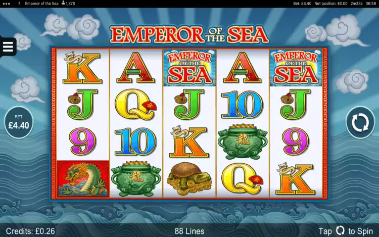 Emperor Of The Sea_RTP and Wagering