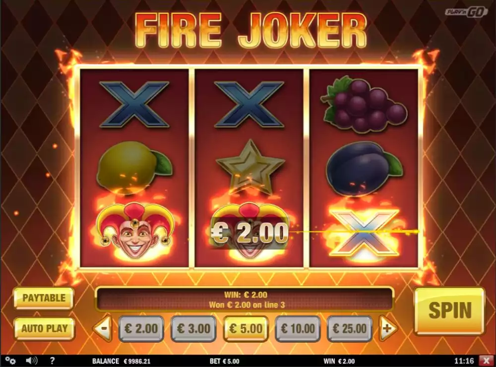 Fire Joker Mobile Features Base