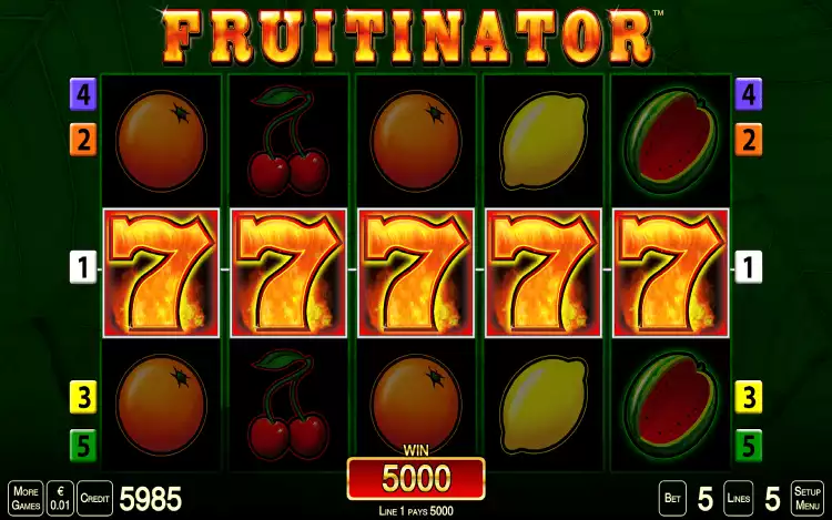 Fruitinator slot