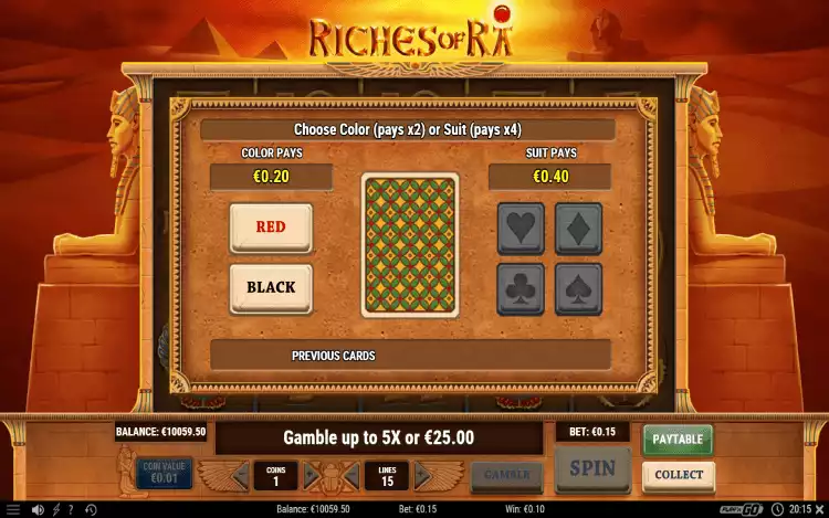 Gambling Feature