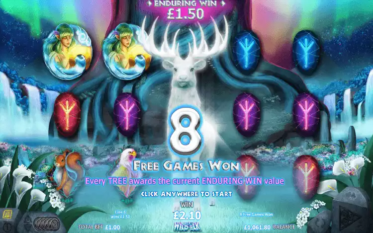 Great Wild Elk_Free Spins Feature