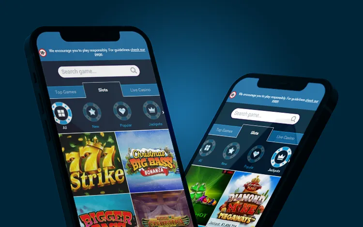 Ice36 Mobile Casino screenshot