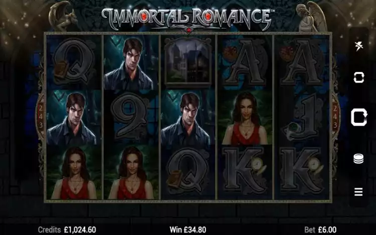 Immortal Romance RTP and Wagering