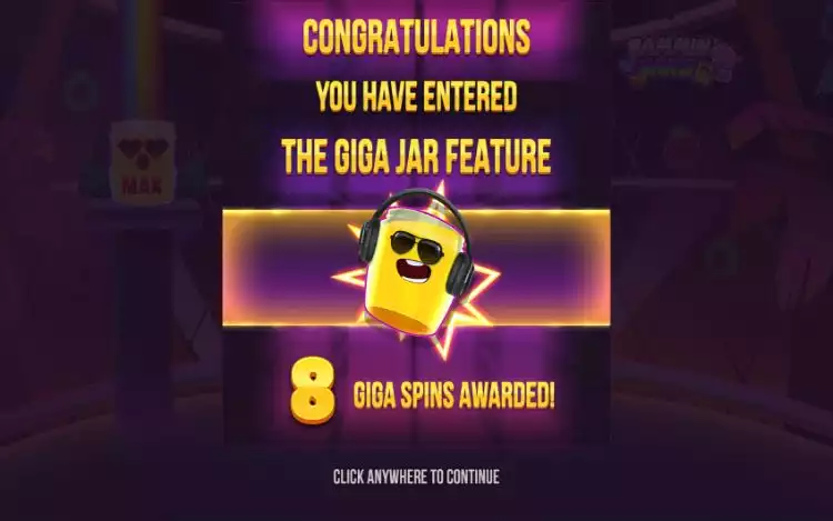 Giga Jar Feature