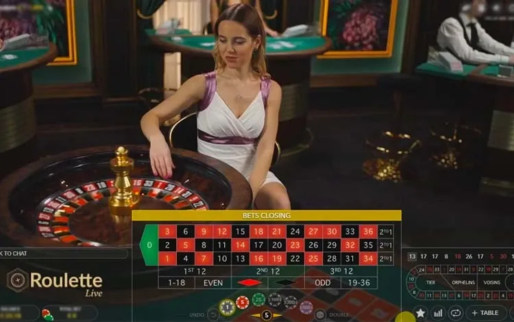 Live Casino Roulette