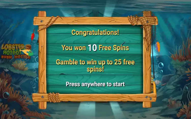 Lobster Hotpot 2_Free Spins