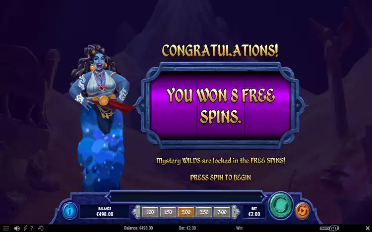 Mystery Genie Fortunes of the Lamp_Free Spins