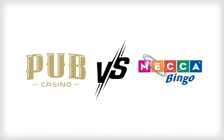 Pub Casino vs Mecca Bingo Head-to-Head Comparison