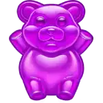 Purple Gummy Bear