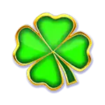 Rainbow Riches Leprechauns Gold green four leaf clover symbol