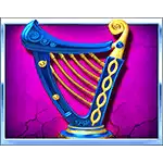 Rainbow Riches Leprechauns Gold harp symbol