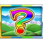 Rainbow Riches Leprechauns Gold question mark symbol