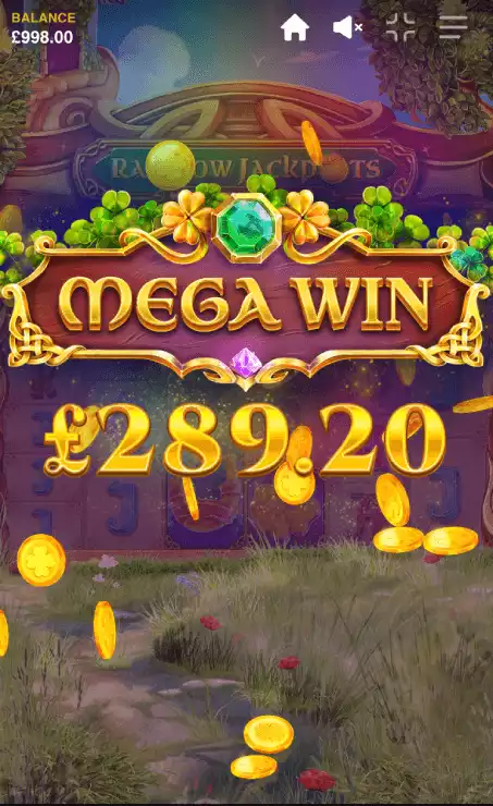 Rainbow Jackpots Megaways_Win