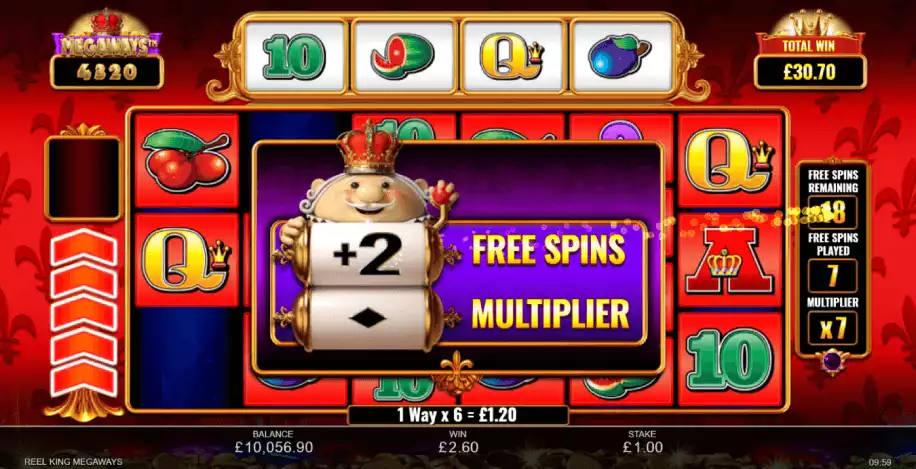 Reel King Megaways_Free Spins