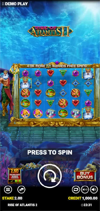 Rise of Atlantis 2 Mobile Features base