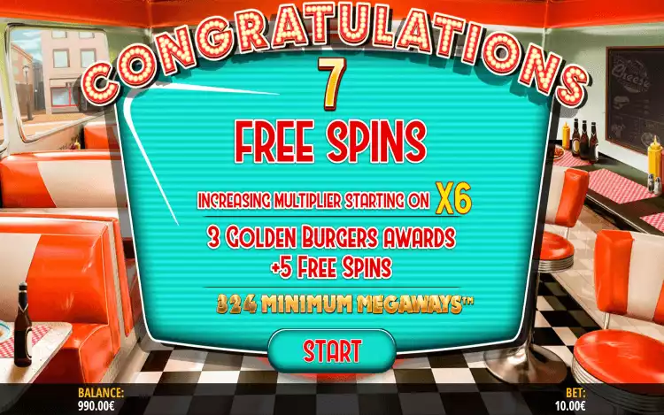 Royale with Cheese Megaways_Free Spins