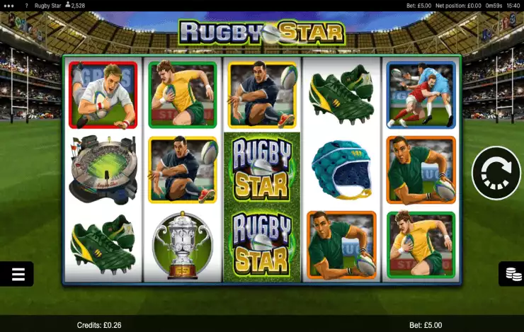 Rugby Star_RTP and Wagering