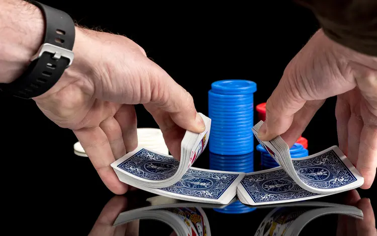 Shuffling Poker Cards