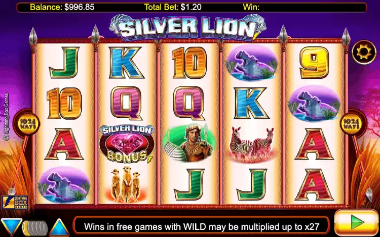 Silver Lion_RTP and Wagering